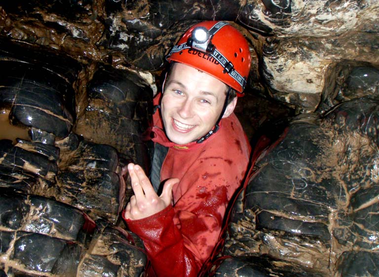 caving in wales