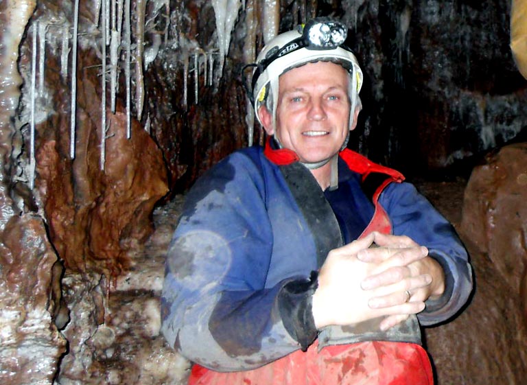 caving in wales