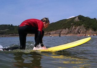 Surfing as an activity idea in Wales