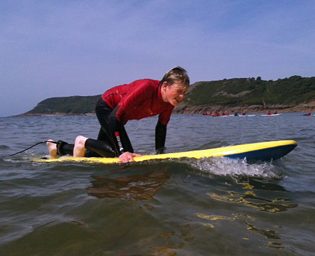 Surfing venues in wales